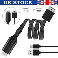 PS1 PS2 to HDMI Cable Adapter