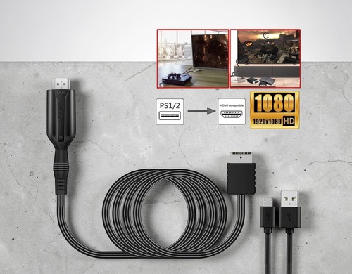 Ps1 ps2 hdmi cable - ps1, to