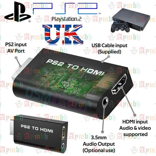 Playstation ps2 hdmi - ps2, to