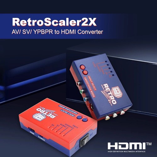 Retroscaler2x hdmi - retroscaler2x, av