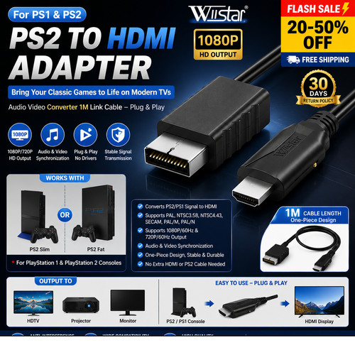 For sony ps1 ps2 hdmi - sony,