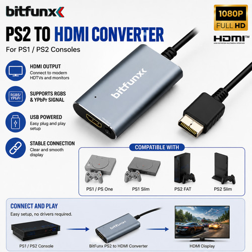 Bitfunx ps2 hdmi - bitfunx,