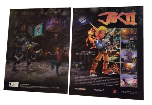 Ps2 jak ii - (print,