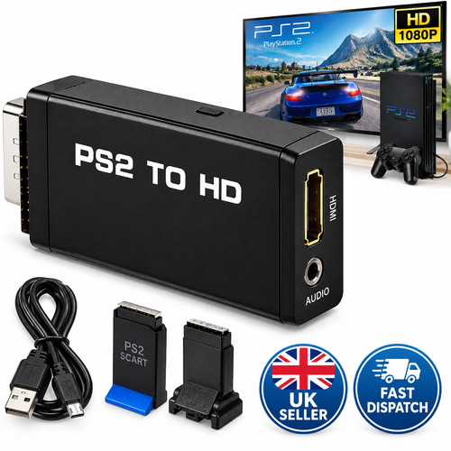 Playstation ps2 hdmi - to,
