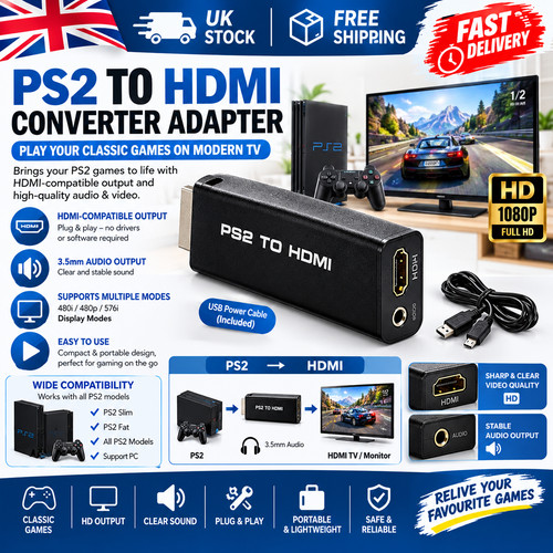 Playstation ps2 hdmi - ps2,