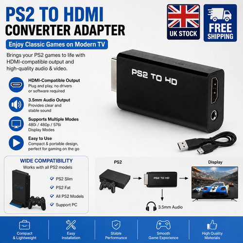 Playstation ps2 hdmi - playstation,